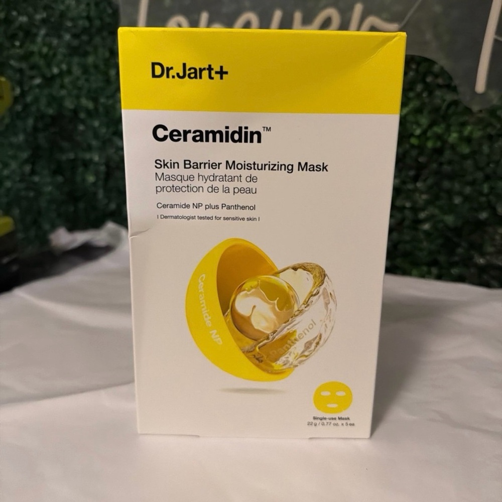 Dr. Jart+ Ceramidin Skin Barrier Mask - Vibrant Yellow